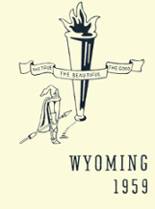 1959 Wyoming Seminary Yearbook from Kingston, Pennsylvania cover image