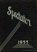 Vandergrift High School 1953 yearbook cover photo