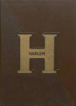 Harlem High School 1962 yearbook cover photo