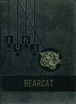 Hawley High School 1963 yearbook cover photo