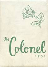 Barrett High School 1951 yearbook cover photo