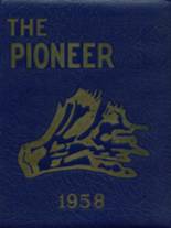 Negaunee High School 1958 yearbook cover photo