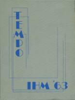 Immaculate Heart of Mary High School 1963 yearbook cover photo