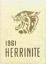 Herrin High School 1961 yearbook cover photo