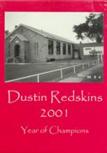 Dustin High School 2001 yearbook cover photo