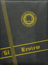 Harvard Boys High School 1961 yearbook cover photo