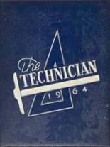 Boston Technical High School 1964 yearbook cover photo