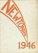 Newton Vocational High School 1946 yearbook cover photo