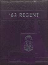 St. Regis Falls High School 1963 yearbook cover photo