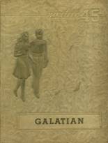 Galatia Community High School 1945 yearbook cover photo