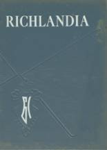 1961 Richland High School Yearbook from Newtown, Indiana cover image