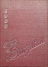 Brazil High School 1959 yearbook cover photo