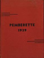 Pemberville High School 1939 yearbook cover photo