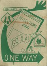Seton Catholic Central High School 1980 yearbook cover photo