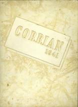 Corry Area High School 1941 yearbook cover photo