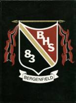 Bergenfield High School 1983 yearbook cover photo