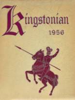 Kingston High School 1956 yearbook cover photo