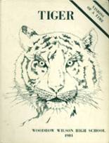 Wilson High School 1981 yearbook cover photo