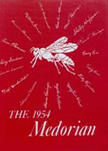 1954 Community High School Yearbook from Medora, Indiana cover image
