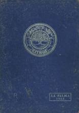 Glendora High School 1933 yearbook cover photo