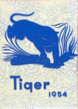 Princeton High School 1954 yearbook cover photo