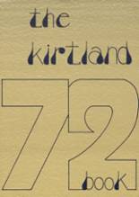 Kirtland High School 1972 yearbook cover photo