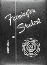 Farmington High School 1965 yearbook cover photo