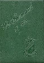 Shamrock High School 1953 yearbook cover photo