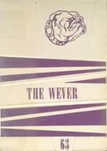 Media-Wever High School 1963 yearbook cover photo