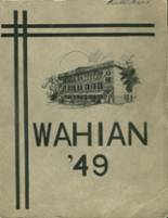 Wausaukee High School 1949 yearbook cover photo