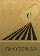 Swayzee High School 1964 yearbook cover photo