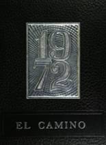 El Camino High School 1972 yearbook cover photo