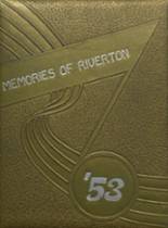 1953 Riverton High School Yearbook from Huntsville, Alabama cover image