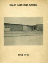 Blair Oaks High School 1967 yearbook cover photo