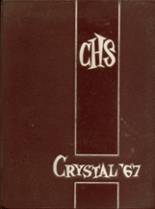 Clay High School 1967 yearbook cover photo