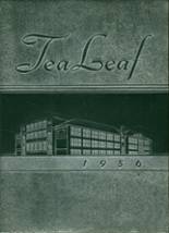 East Rutherford High School 1956 yearbook cover photo