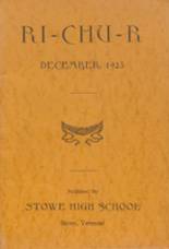1928 Stowe High School Yearbook from Stowe, Vermont cover image