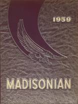 Madison High School 1959 yearbook cover photo