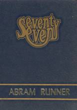 Mt. Abram Regional High School 1977 yearbook cover photo