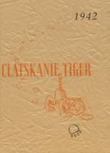 Clatskanie High School 1942 yearbook cover photo