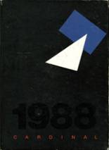 Elizabeth High School 1988 yearbook cover photo