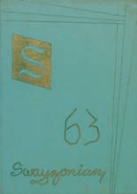 Swayzee High School 1963 yearbook cover photo