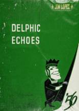 Dinuba High School 1956 yearbook cover photo