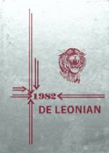 DeLeon High School 1982 yearbook cover photo