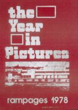 Sheridan High School 1978 yearbook cover photo