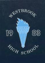 Westbrook High School 1983 yearbook cover photo