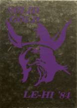 Leipsic High School 1984 yearbook cover photo