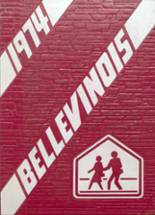 Belleville Township High School 1974 yearbook cover photo