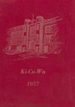 Bridgeport High School 1957 yearbook cover photo