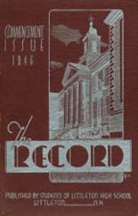 Littleton High School 1946 yearbook cover photo